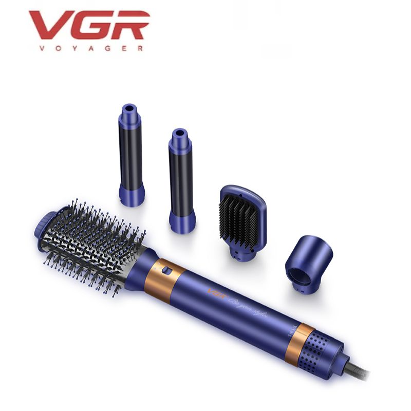 فرشاة ومجفف شعر إحترافية 5 في 1 للنساء VGR V-487