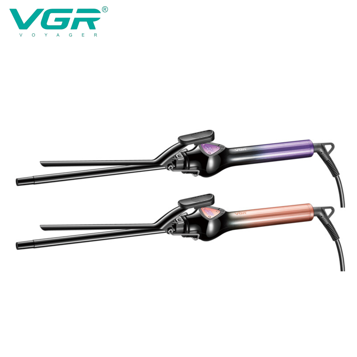 مكواة تجعيد شعر احترافية VGR V-573